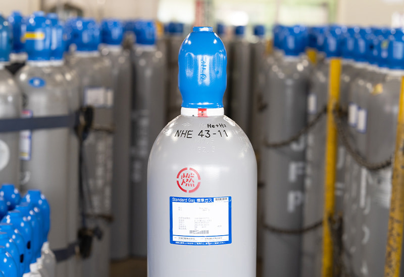 GW製品（標準ガス）の製造を開始しました